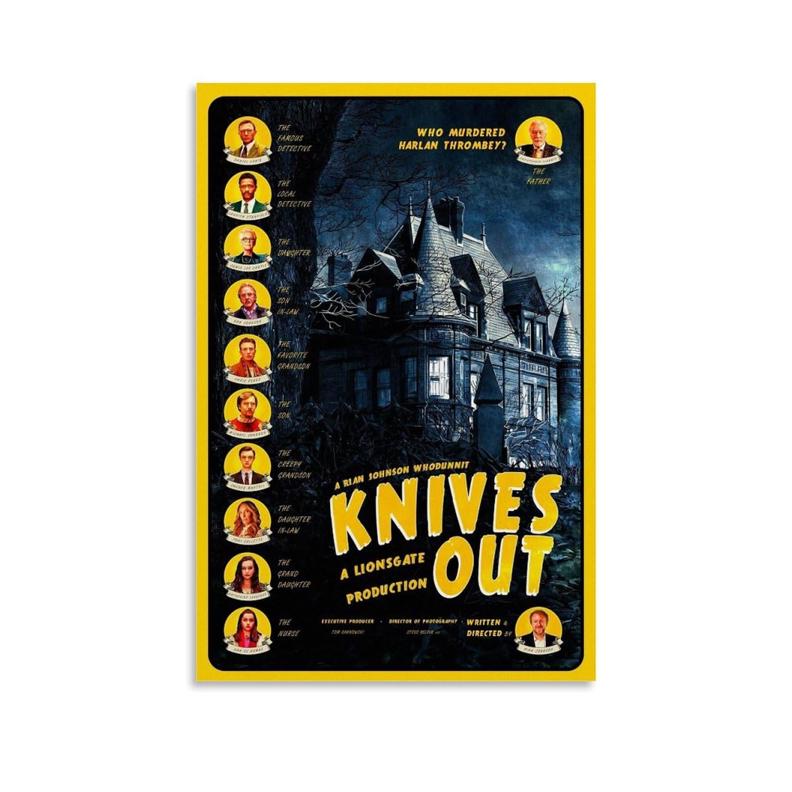 Knives Out Poster Review: The Ultimate Mystery Aesthetic