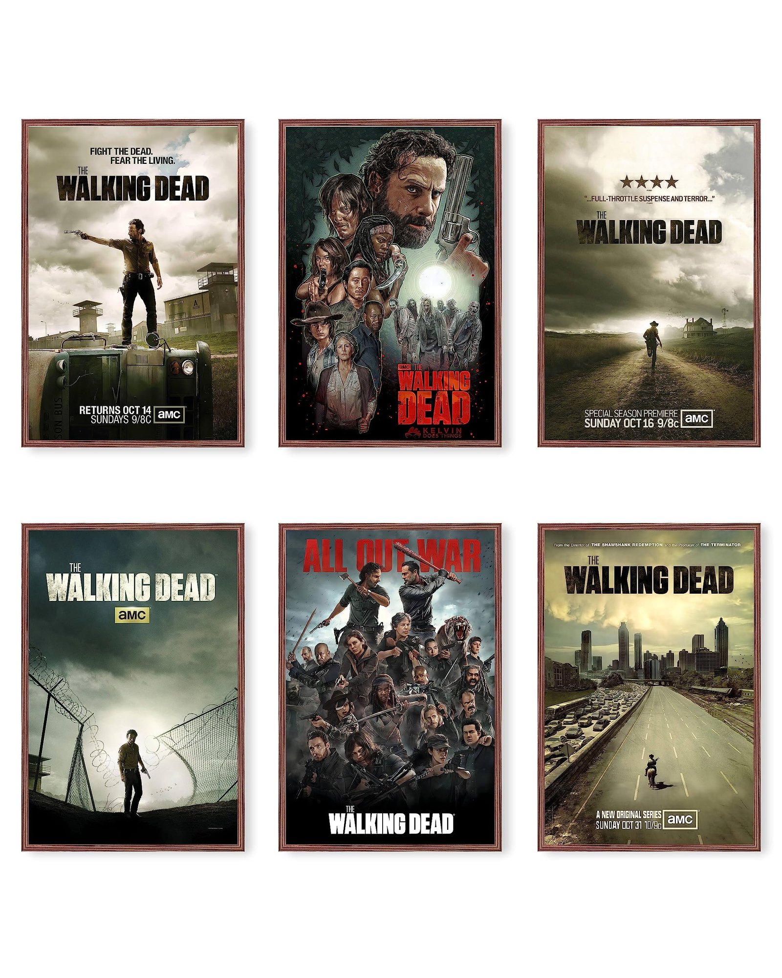 TWD Poster Set Review: Elevate Your Space with Zombie Chic