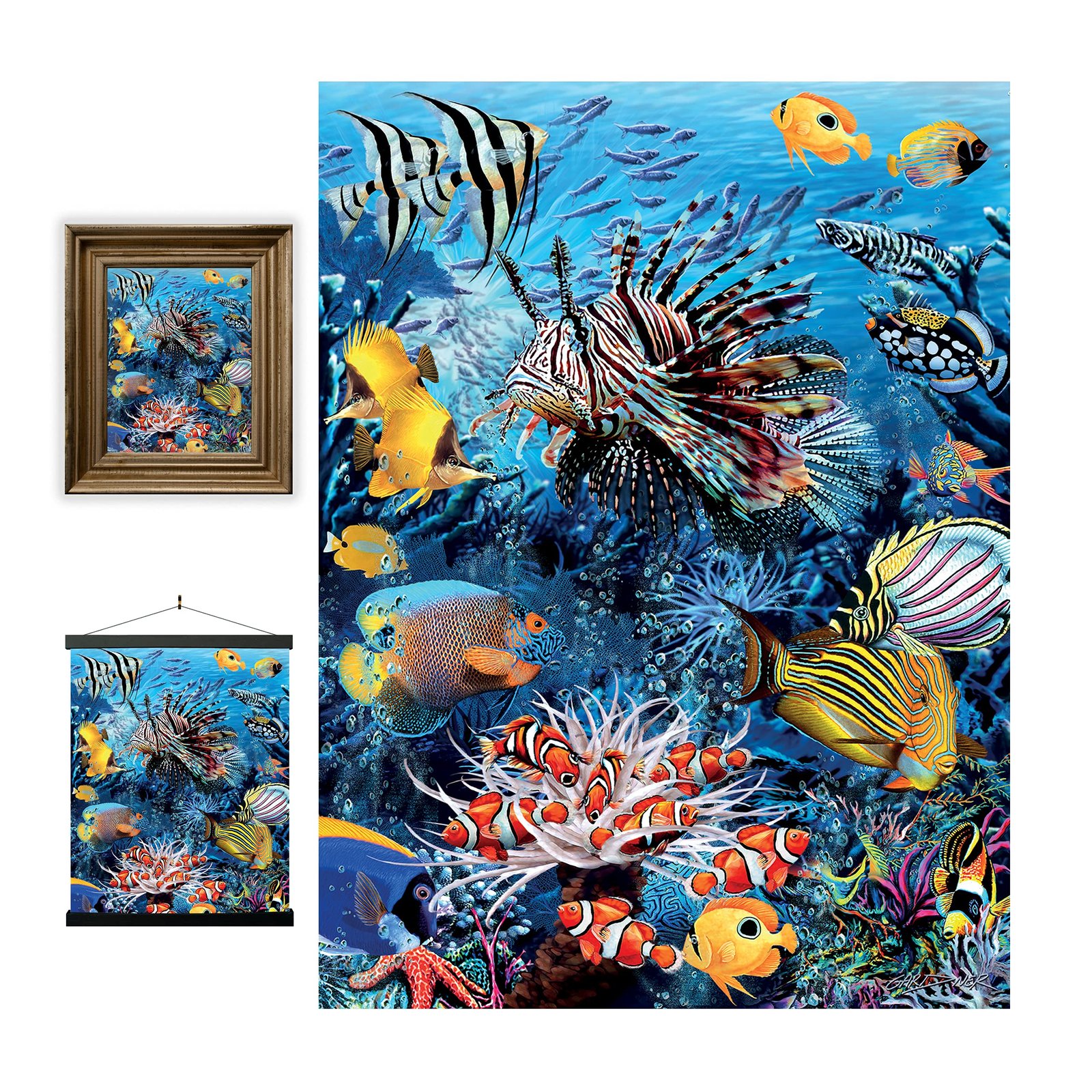 3D LiveLife Wonders of the Reef Review: Marine Wall Art