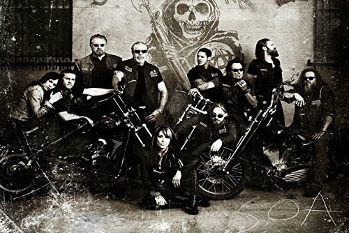 Sons of Anarchy Silk Poster Review: Gritty Rebel Aesthetic