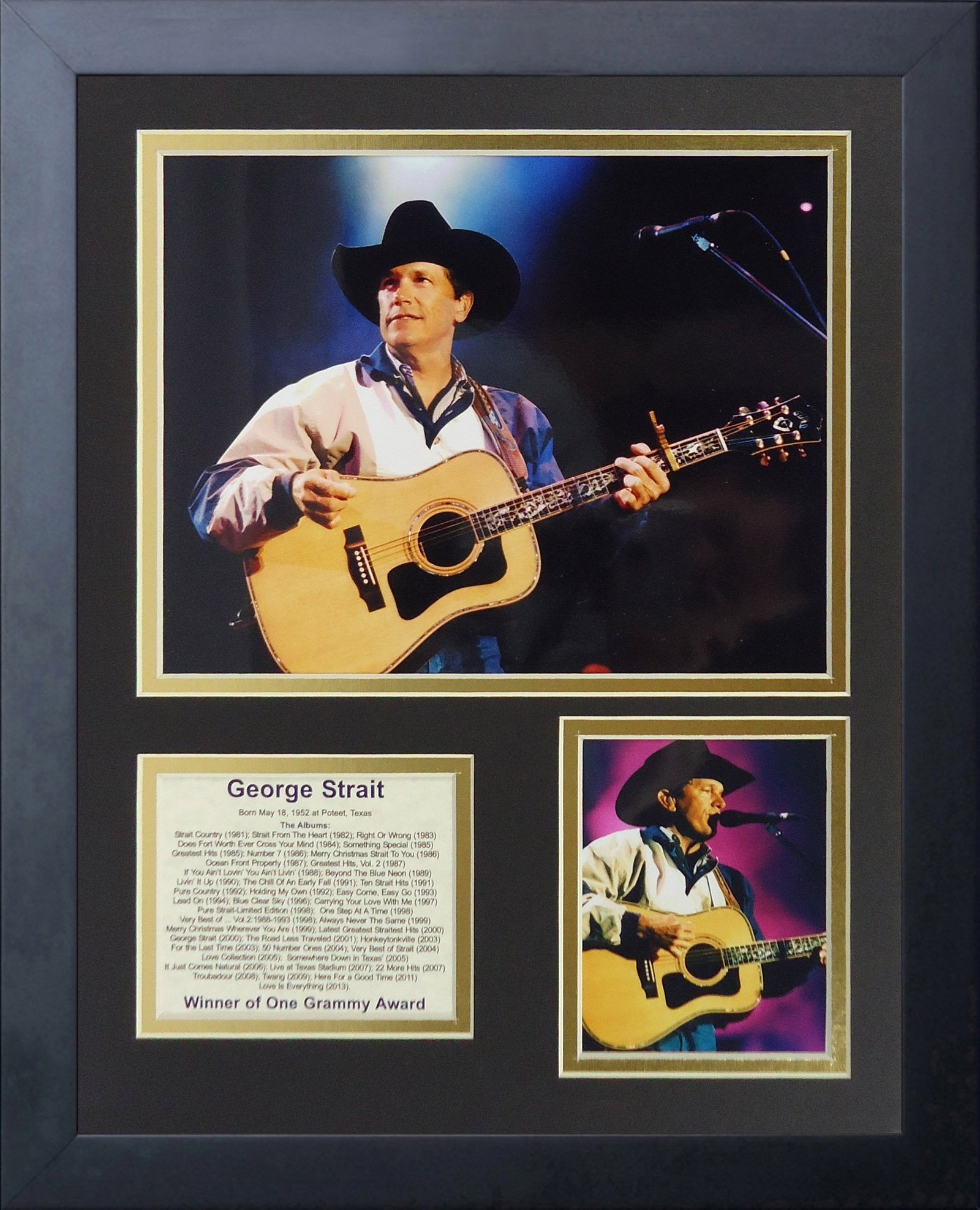 George Strait Framed Photo Collage: A Timeless Tribute