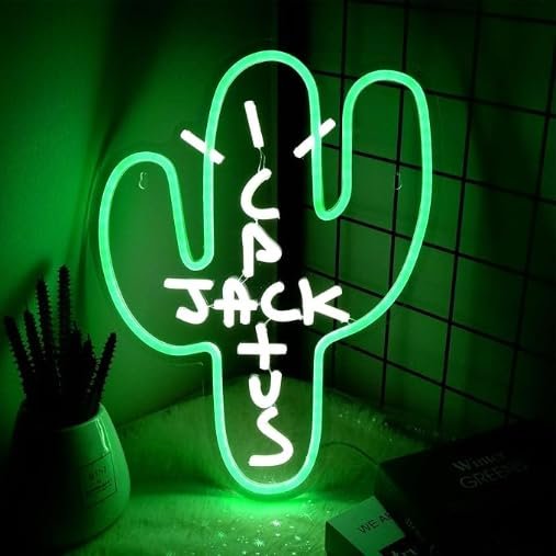 Cactus Jack Neon Sign Review: The Ultimate Hypebeast Decor
