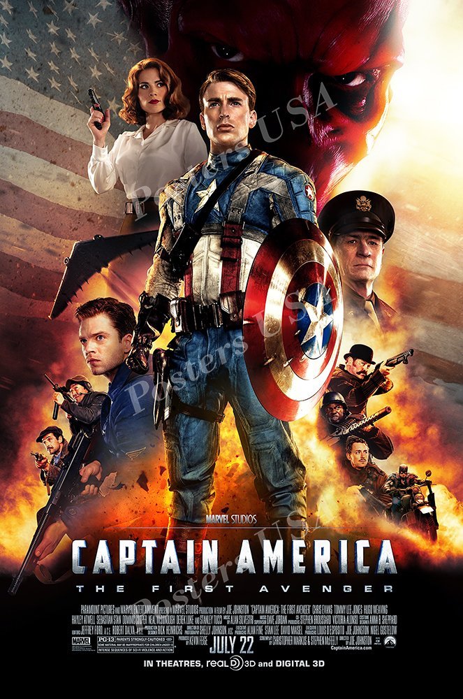 Marvel Captain America First Avenger Poster Review