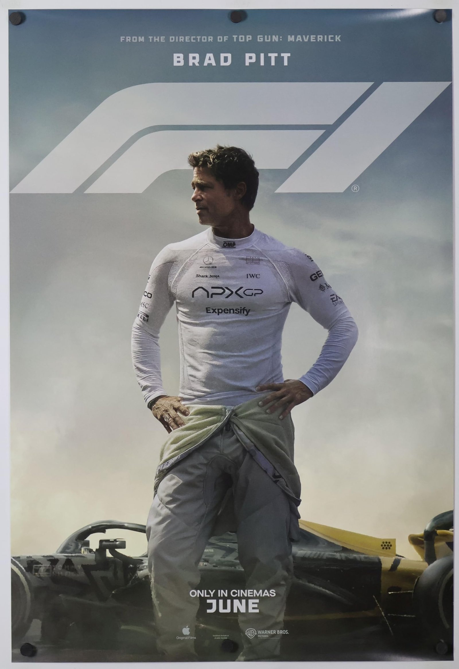 F1 Movie Poster Review: Brad Pitt's 2025 Cinematic Masterpiece