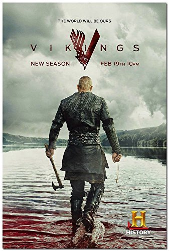 Vikings Season 3 Silk Art Poster Review: Rugged Home Decor