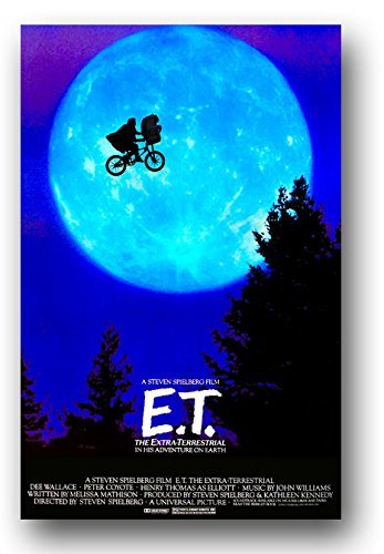 E.T. Extra-Terrestrial Moon Poster Review: Iconic Home Decor