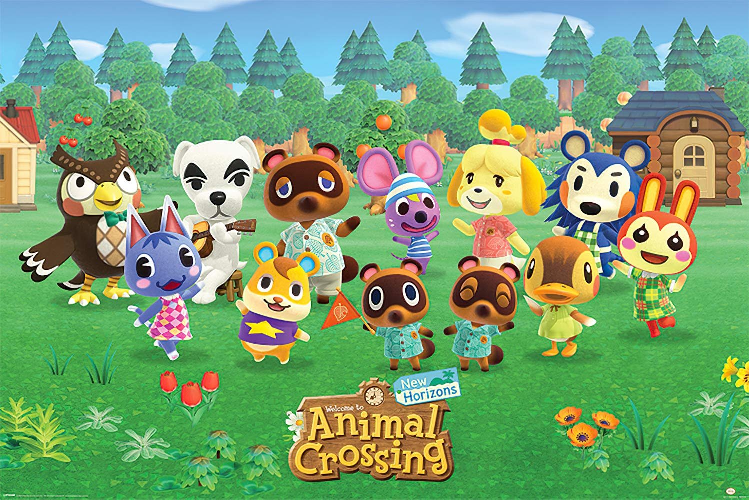 Animal Crossing Character Poster Review: Aesthetic Room Decor