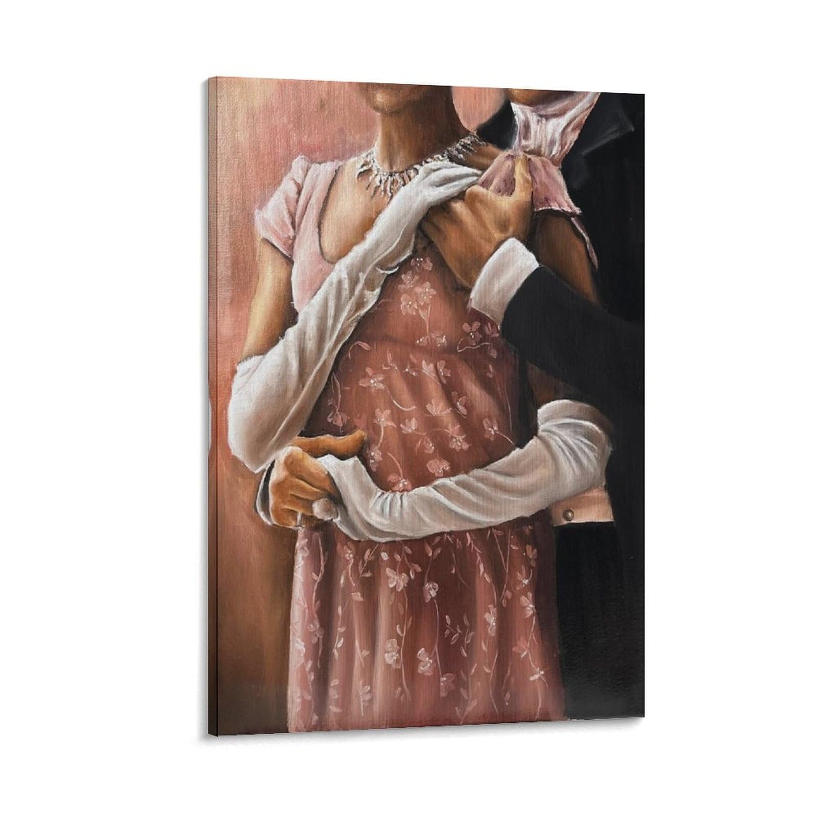 Bridgerton Season 2 Kate and Anthony Canvas Poster Review