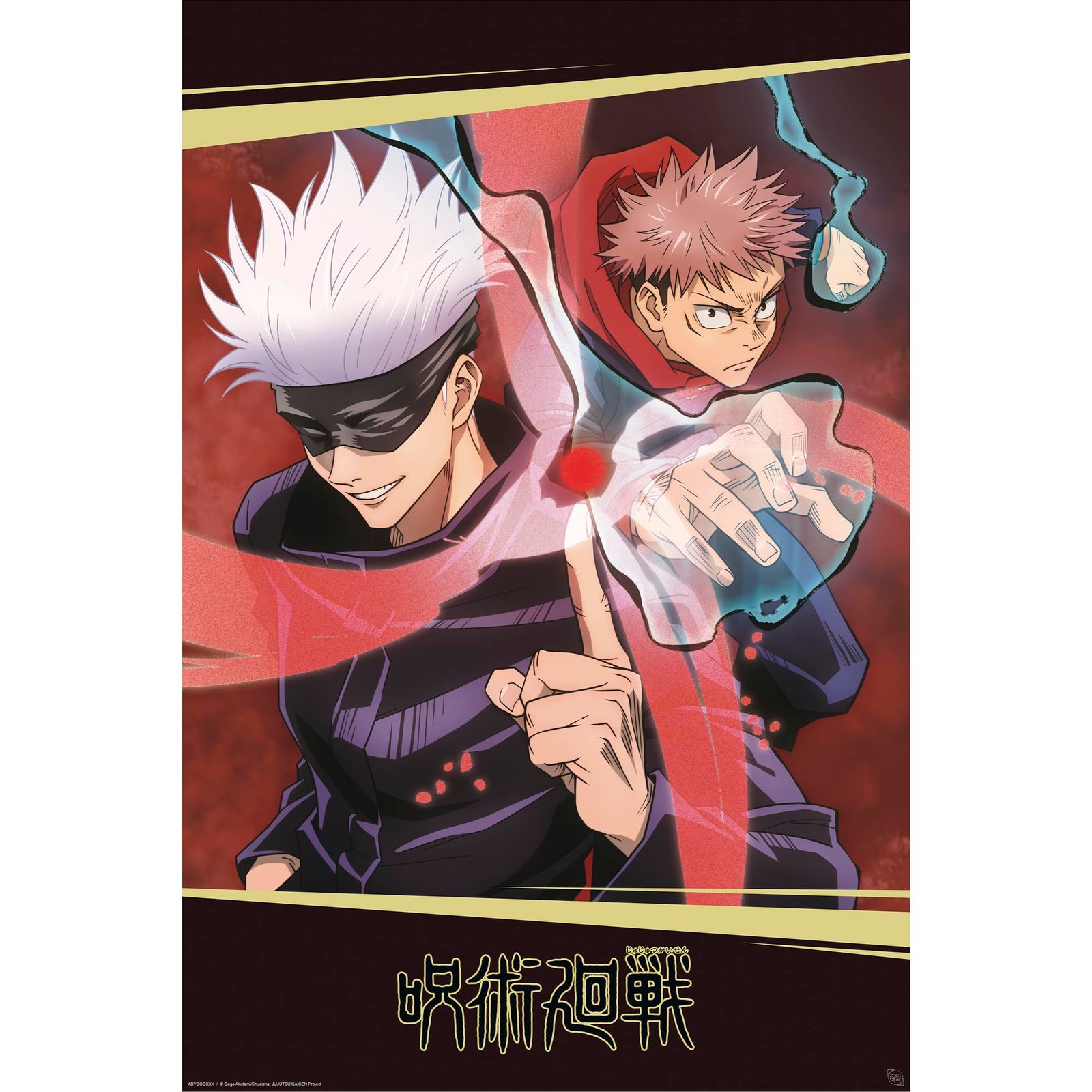 Gojo & Itadori Jujutsu Kaisen Poster Review: Sleek Anime Decor
