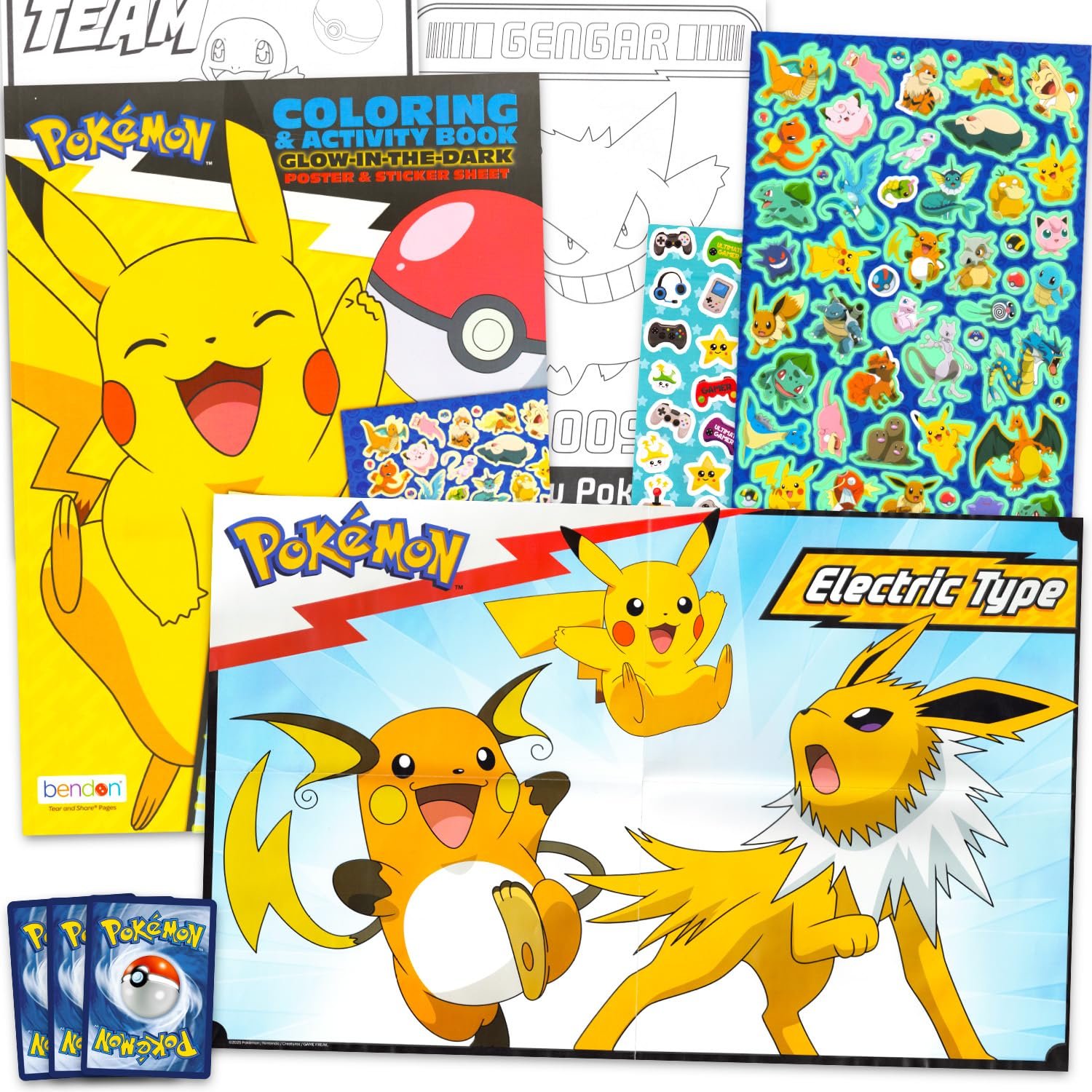 Pokemon Glow in the Dark Poster Set Review & Design Guide