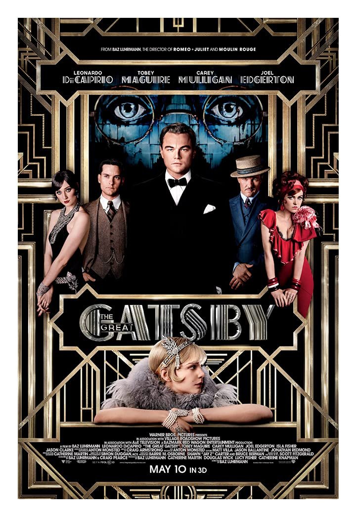 Great Gatsby Movie Poster Review: Leonardo DiCaprio Edition