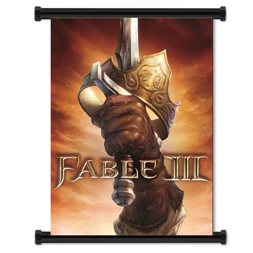 Fable III Fabric Wall Scroll: Elevate Your Gaming Sanctuary