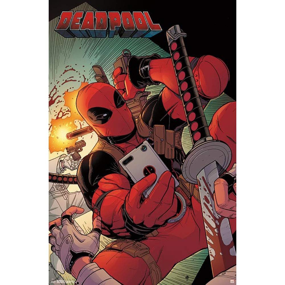 Deadpool Selfie Poster: The Ultimate Marvel Decor Guide