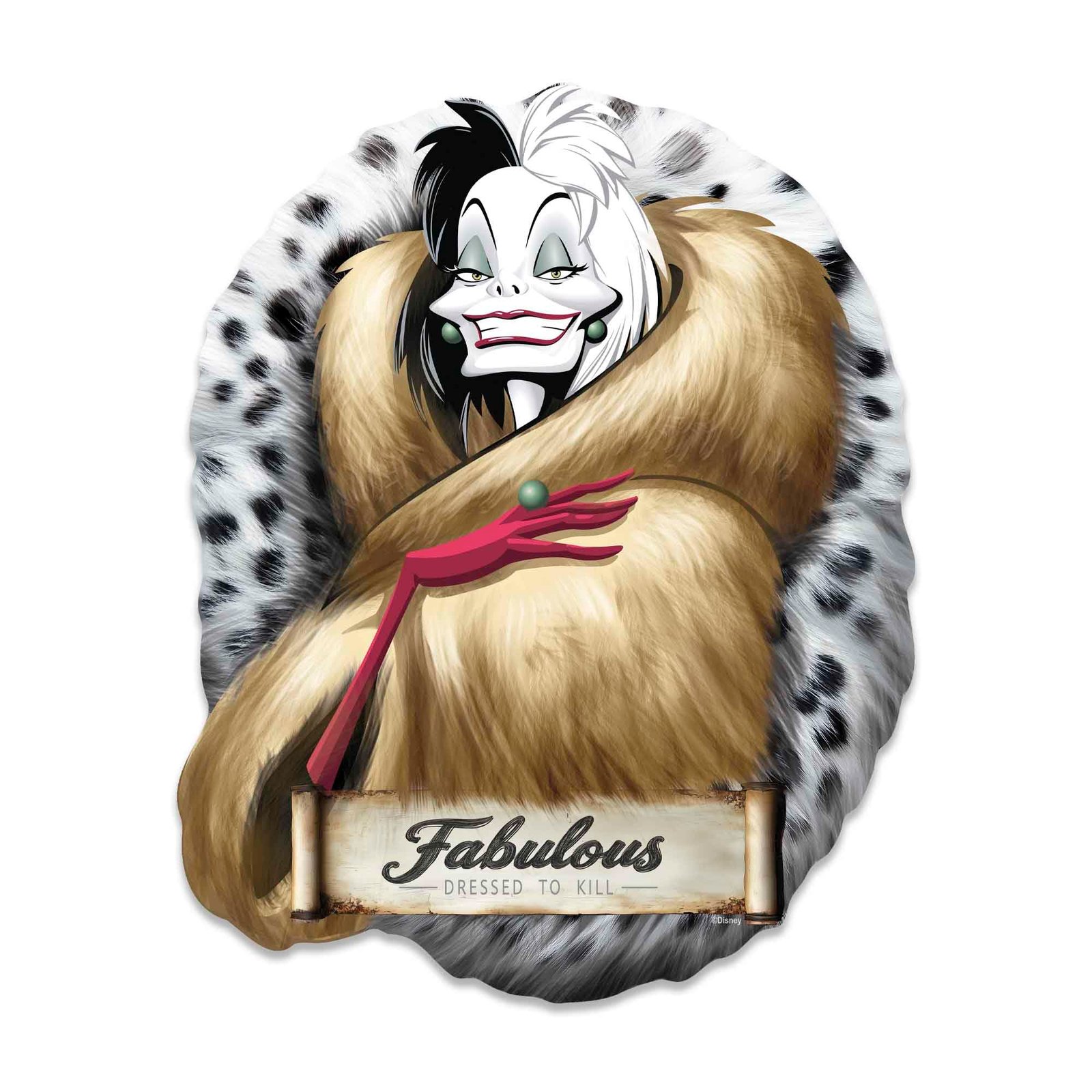 Cruella De Vil Wood Wall Decor Review: Bold Glam Style