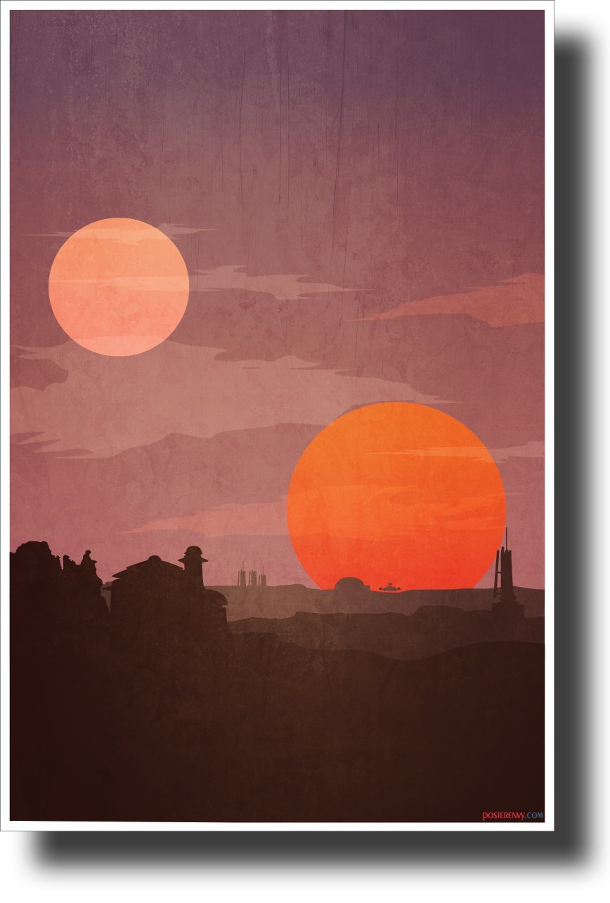 Tatooine Star Wars Poster Review: Desert Chic Decor