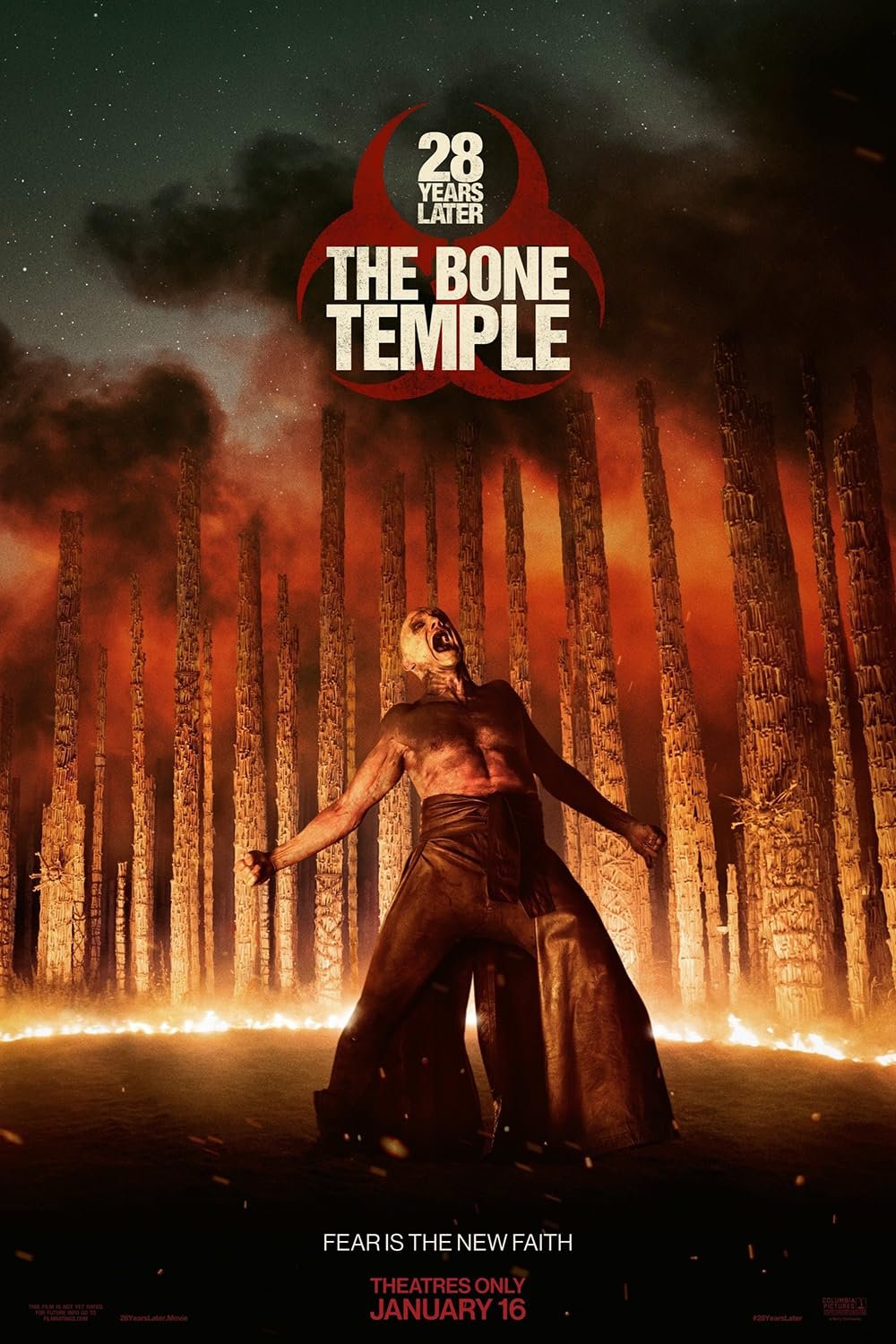28 Years Later Bone Temple Poster Review: Post-Apocalyptic Chic