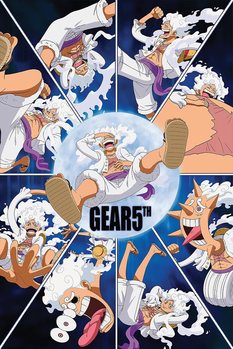 One Piece Gear 5 Luffy Poster: The Ultimate Design Review
