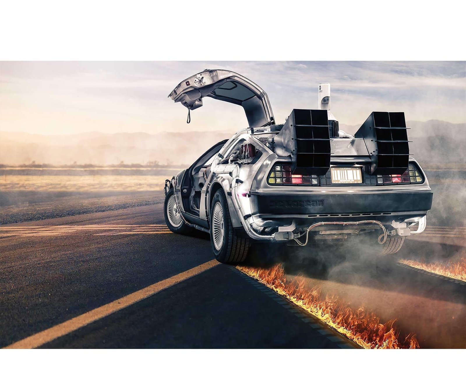 Time-Travel Chic: Retro Car Backdrop for Epic Celebrations