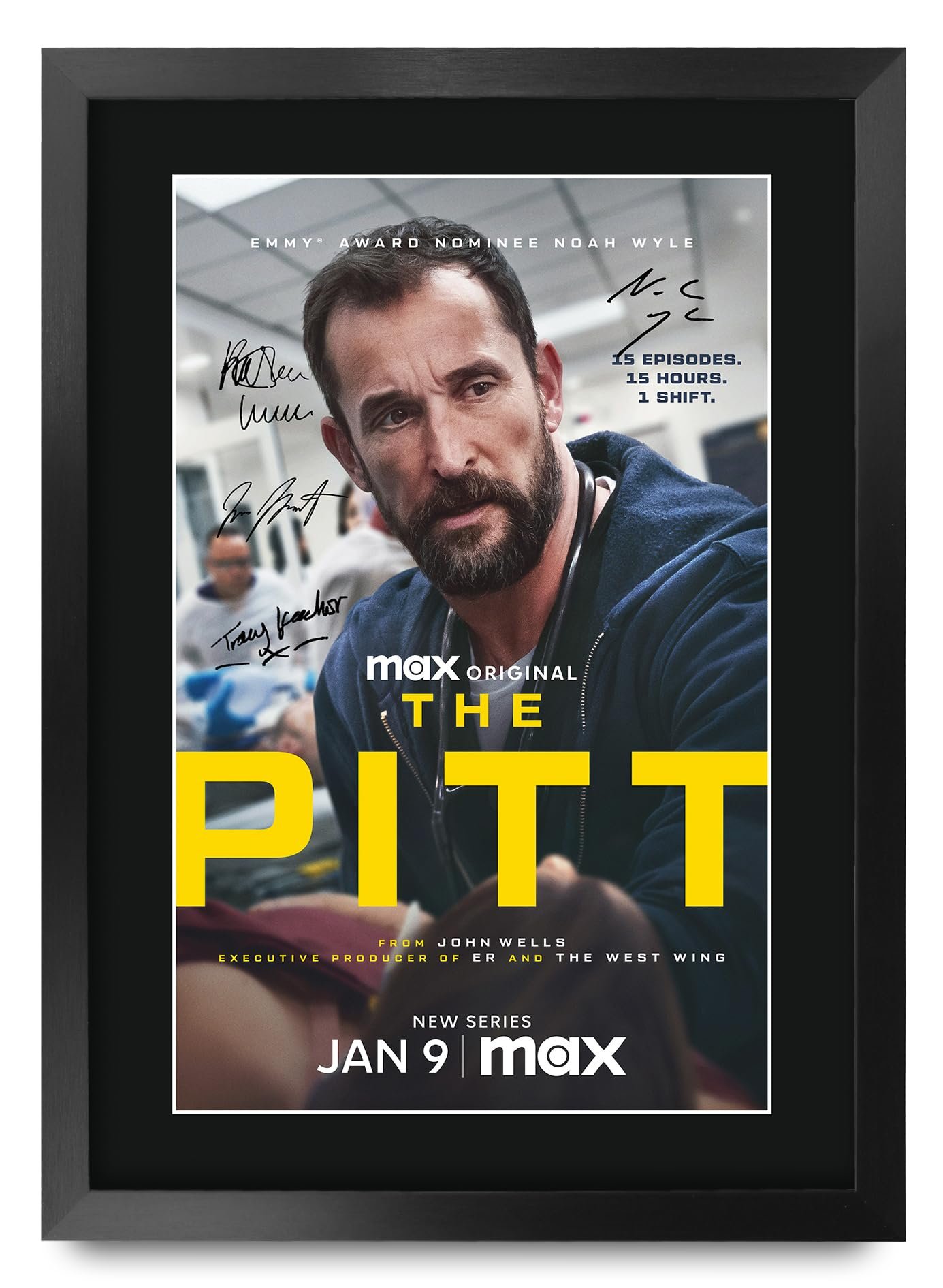 The Pitt 2025 Signed Poster Review: TV Memorabilia Must-Have