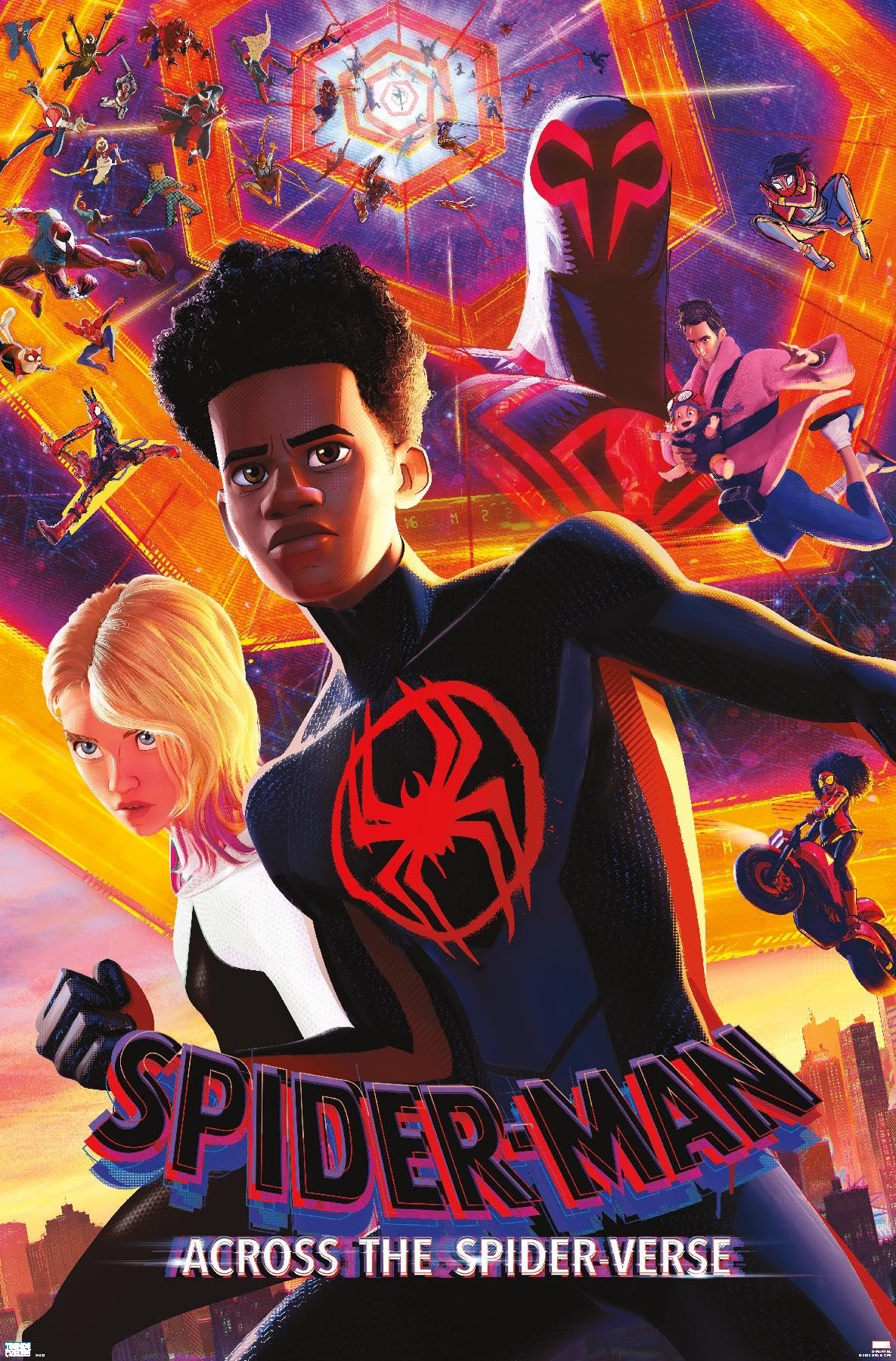 Across The Spider-Verse Poster Review: Bold Interior Design