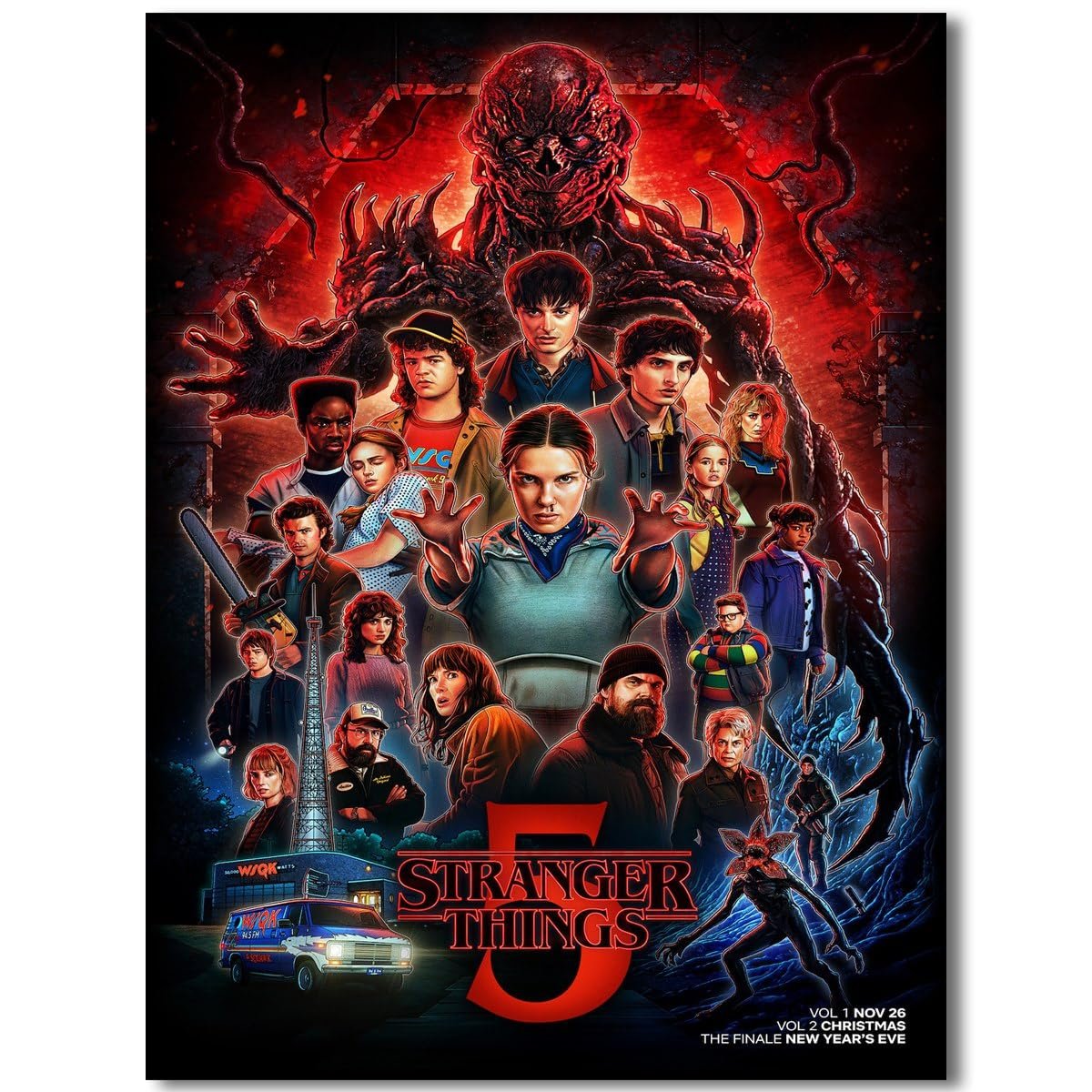 Stranger Things S5 Poster: Elevate Your Aesthetic with Hawkins