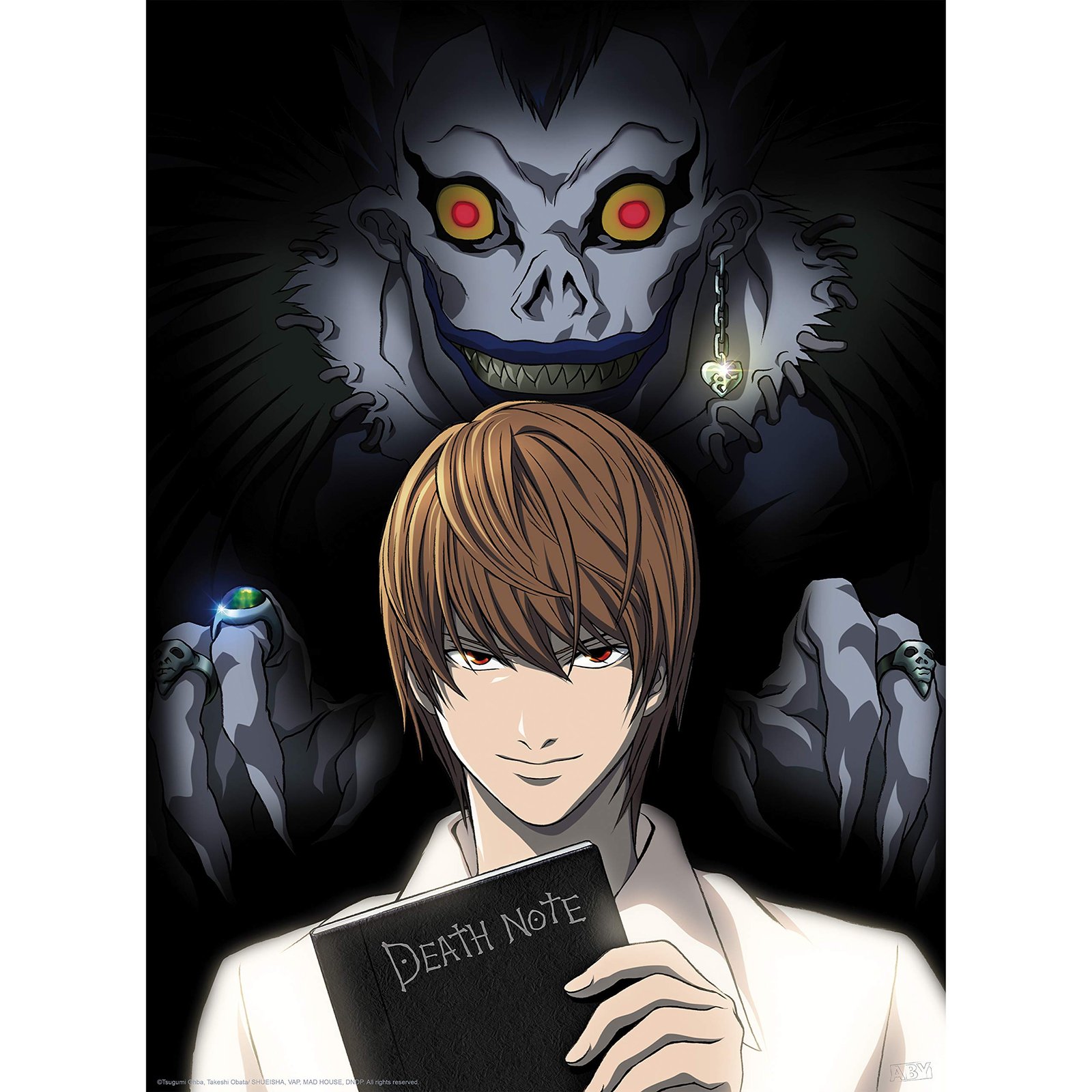 Death Note Light & Ryuk Mini Poster Review: Anime Decor Guide