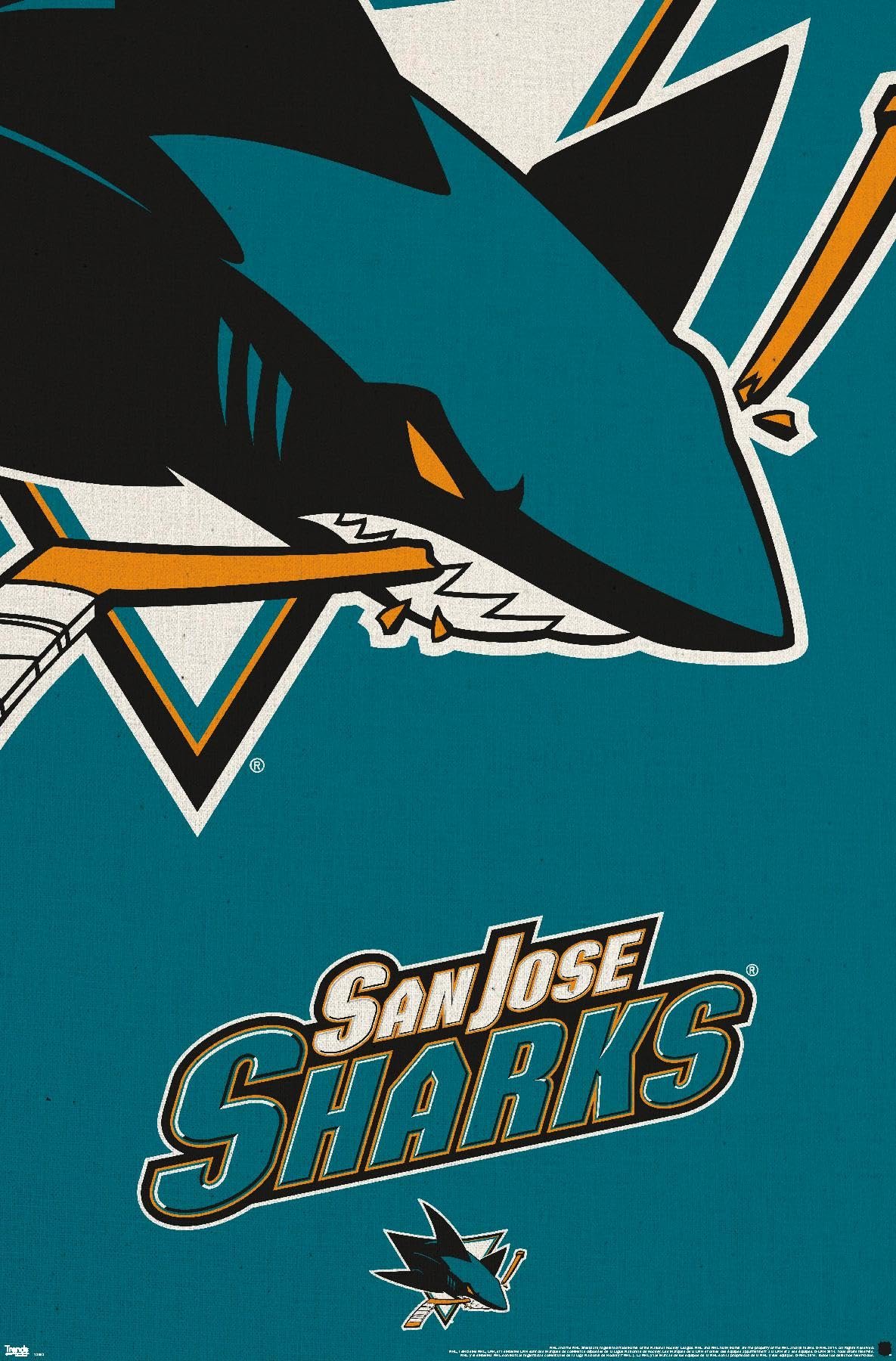San Jose Sharks Poster Review: Sleek NHL Style