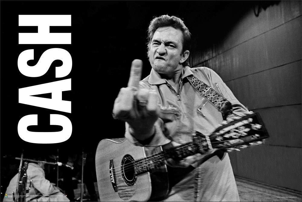 Johnny Cash Poster Review: The Man in Black's Iconic Style