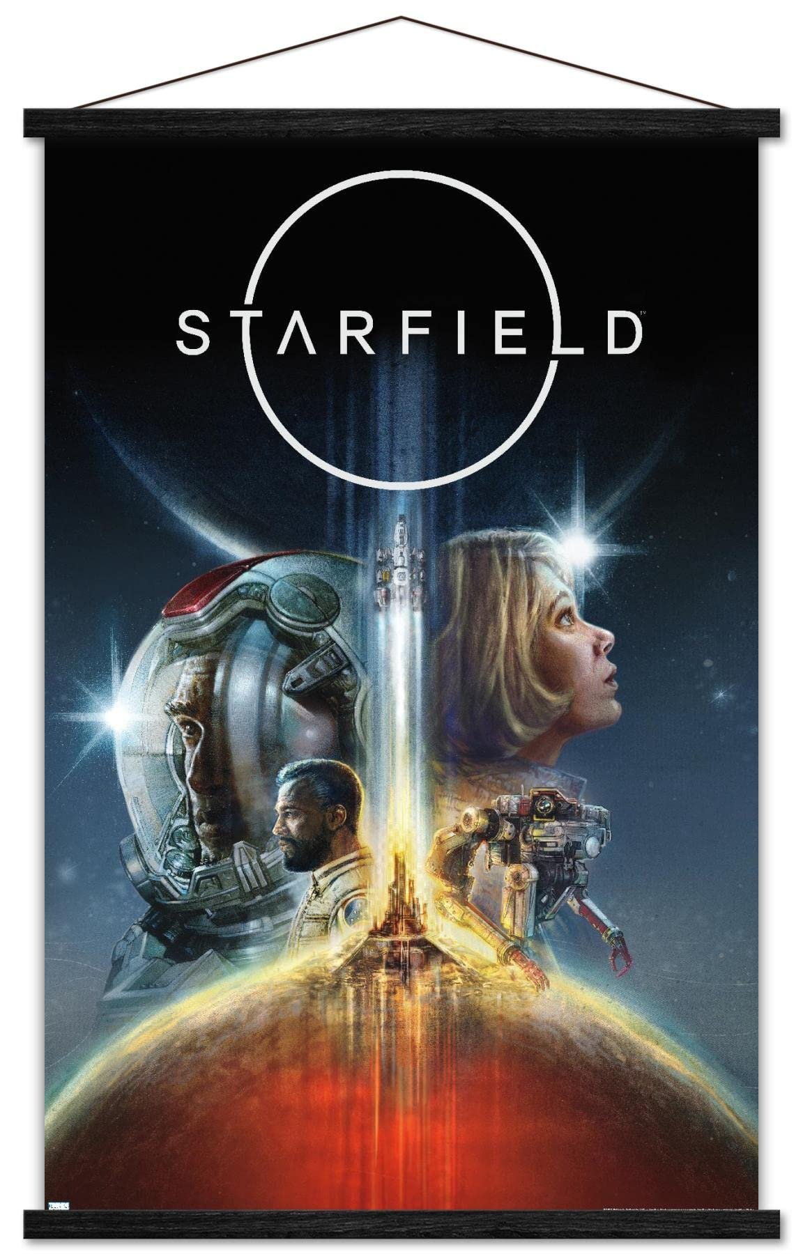 Starfield Key Art Poster: Elevate Your Space with Cosmic Chic