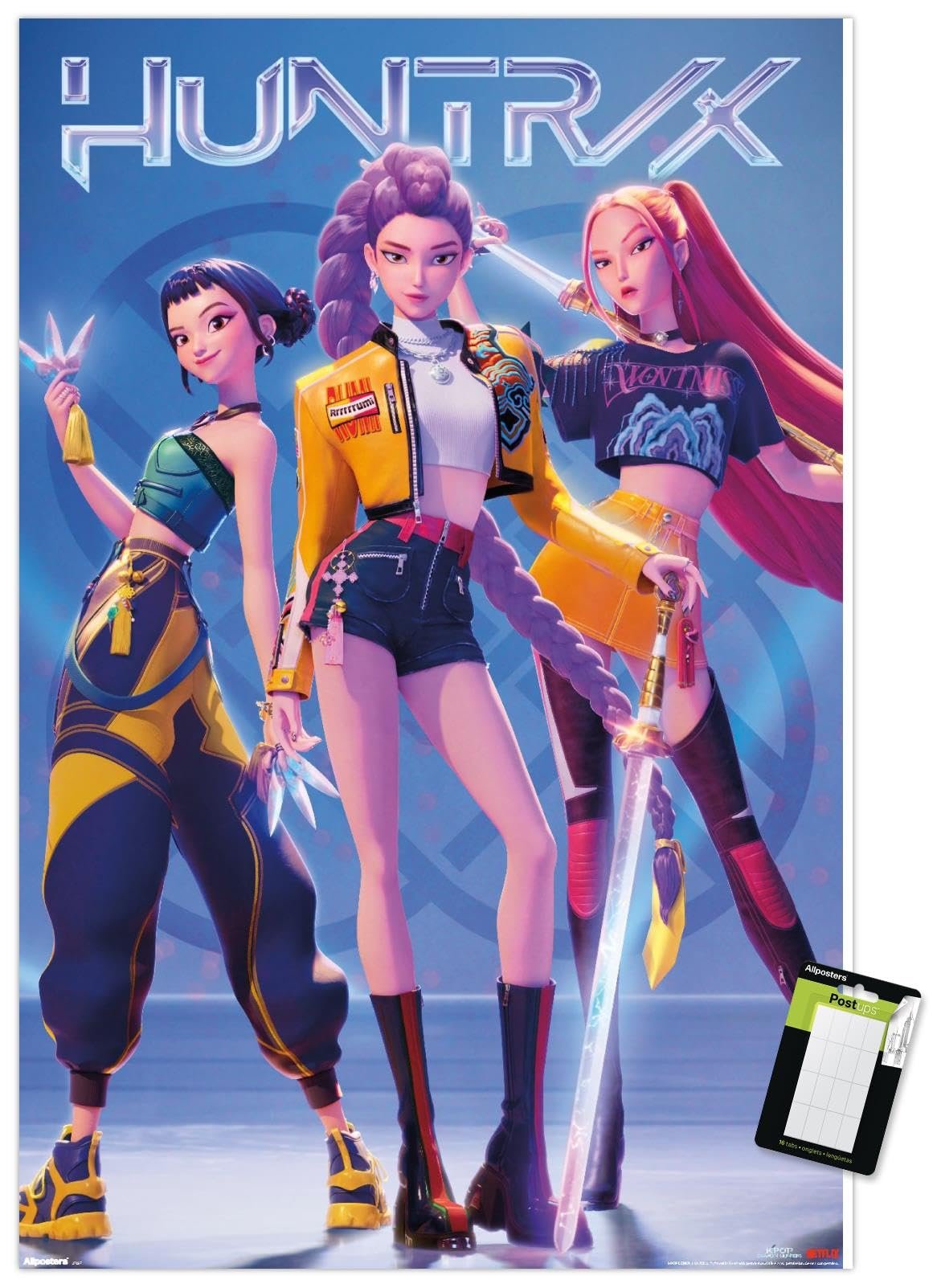 Netflix KPop Demon Hunters Poster: Style Your Space