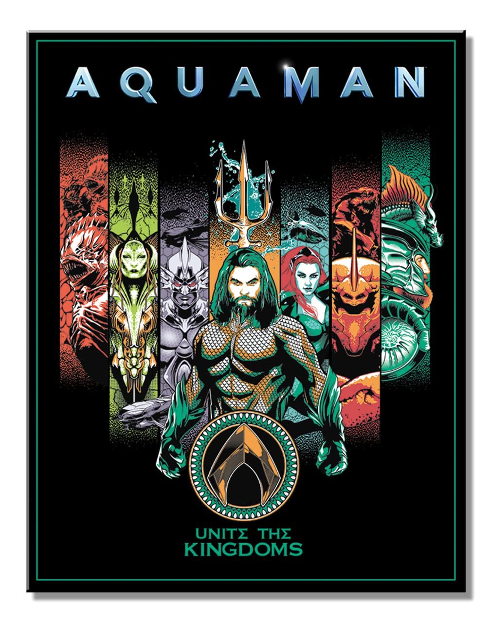 Aquaman United Tin Sign Review: Vintage DC Wall Decor