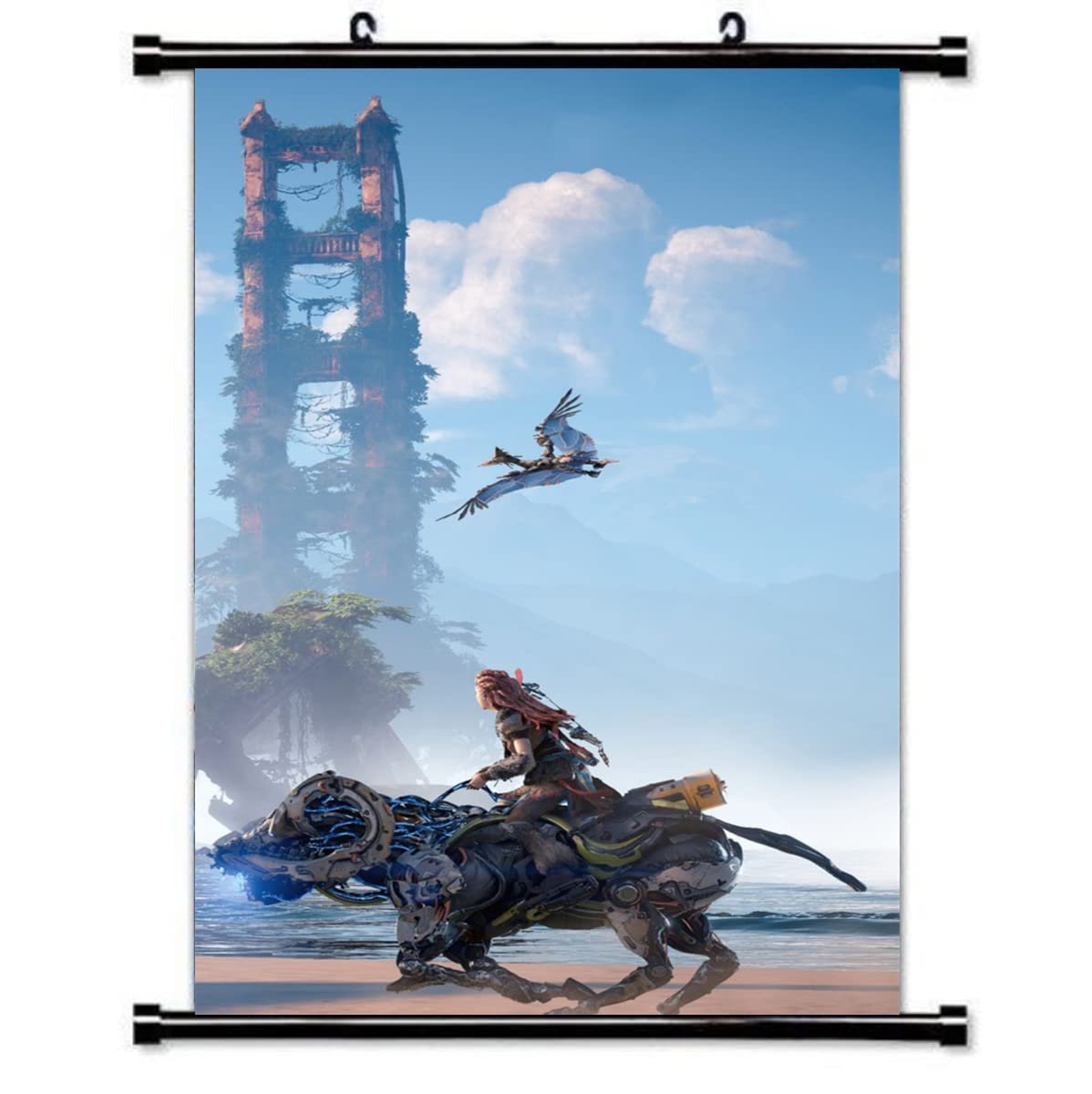 Horizon Forbidden West Aloy Framed Poster Review