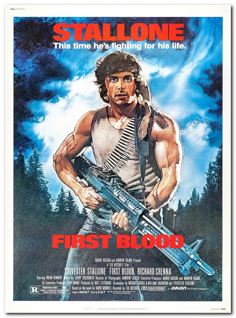 Rambo First Blood Poster Review: Rugged Masculine Decor