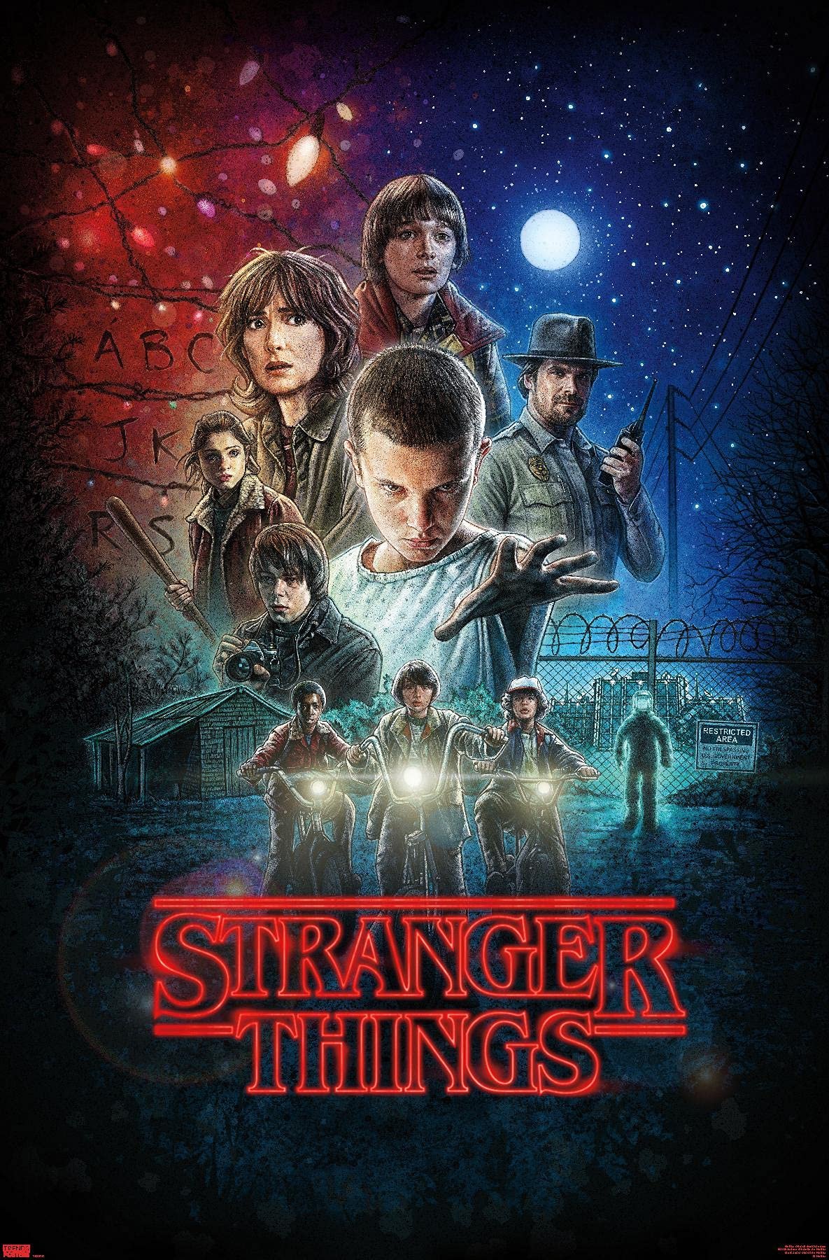 Stranger Things One Sheet Poster Review
