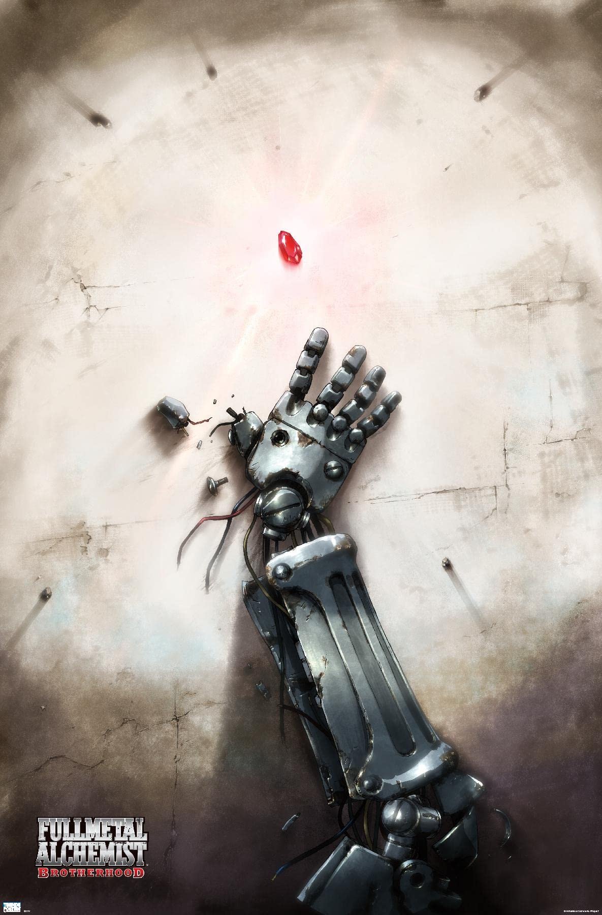 Fullmetal Alchemist Brotherhood Key Art 4 Poster Review