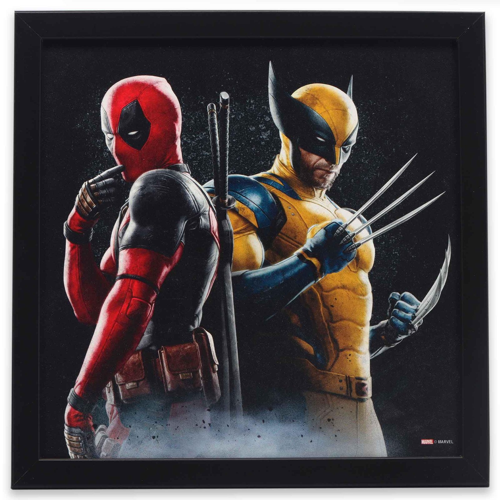 Marvel Deadpool and Wolverine Framed Wood Wall Decor Review