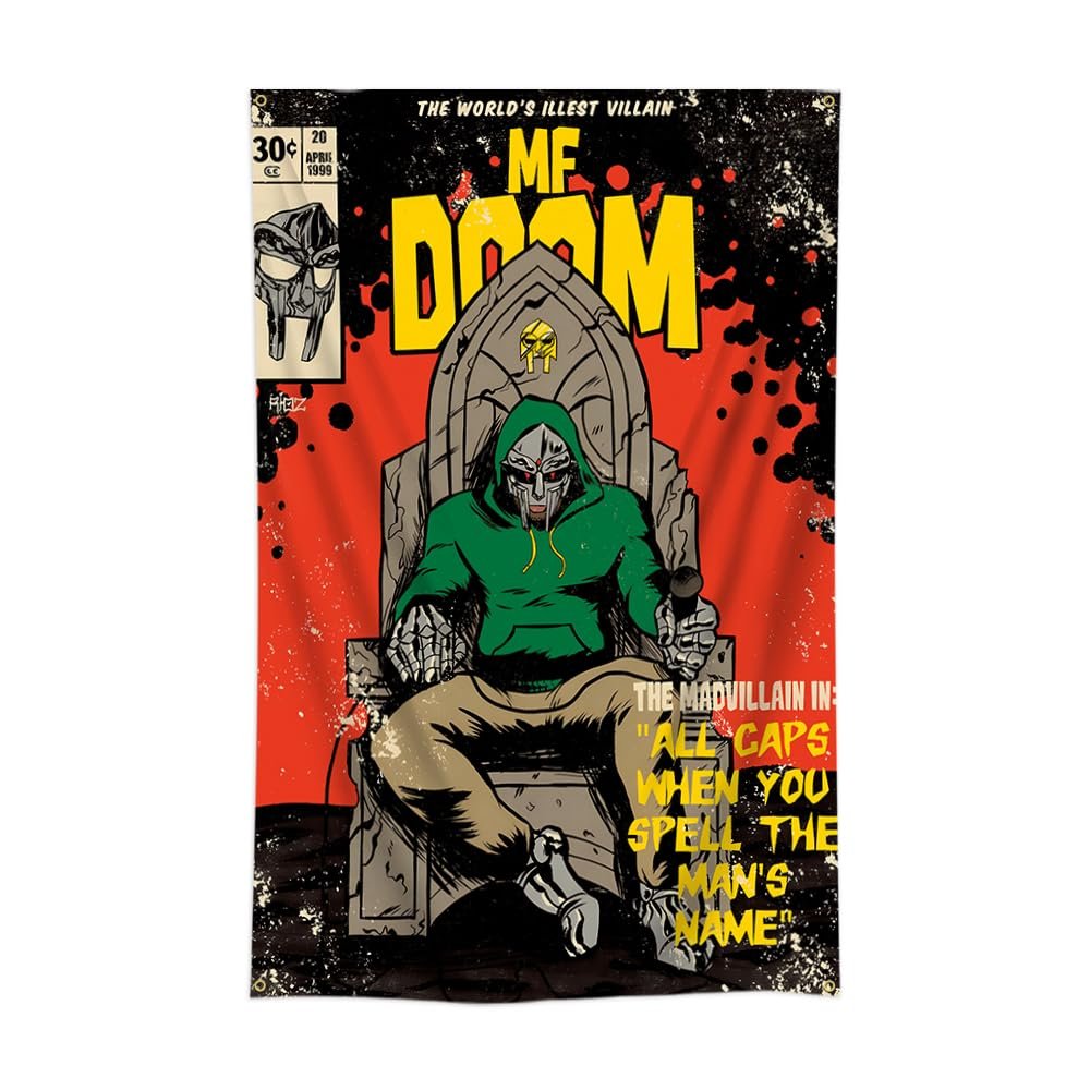 MF DOOM Tapestry Review: Elevate Your Space with Villainy