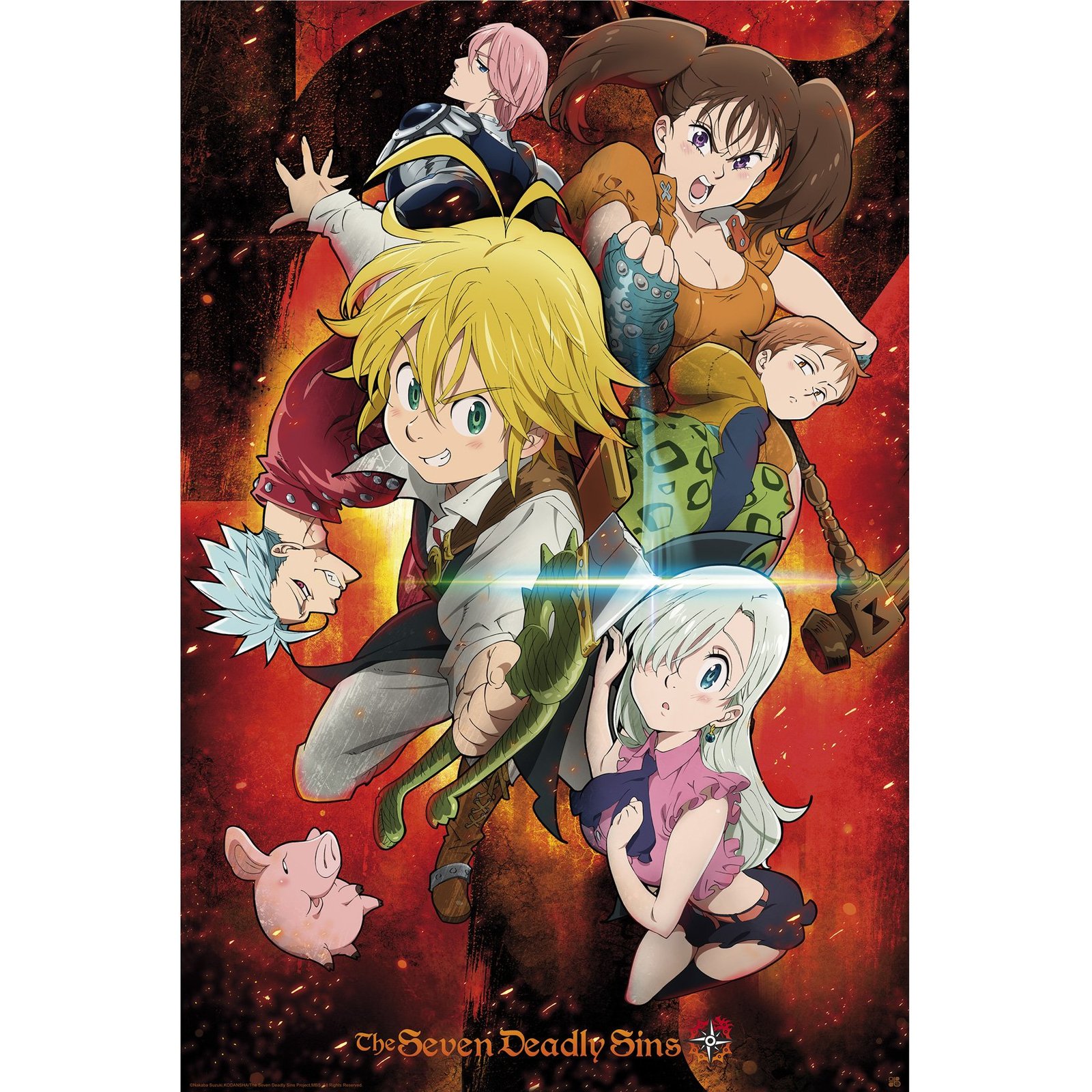 Seven Deadly Sins Poster Review: Ultimate Anime Wall Art