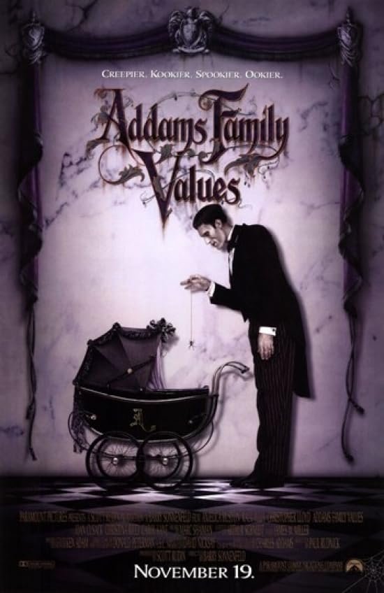 Addams Family Values Movie Poster Review: Gothic Home Decor