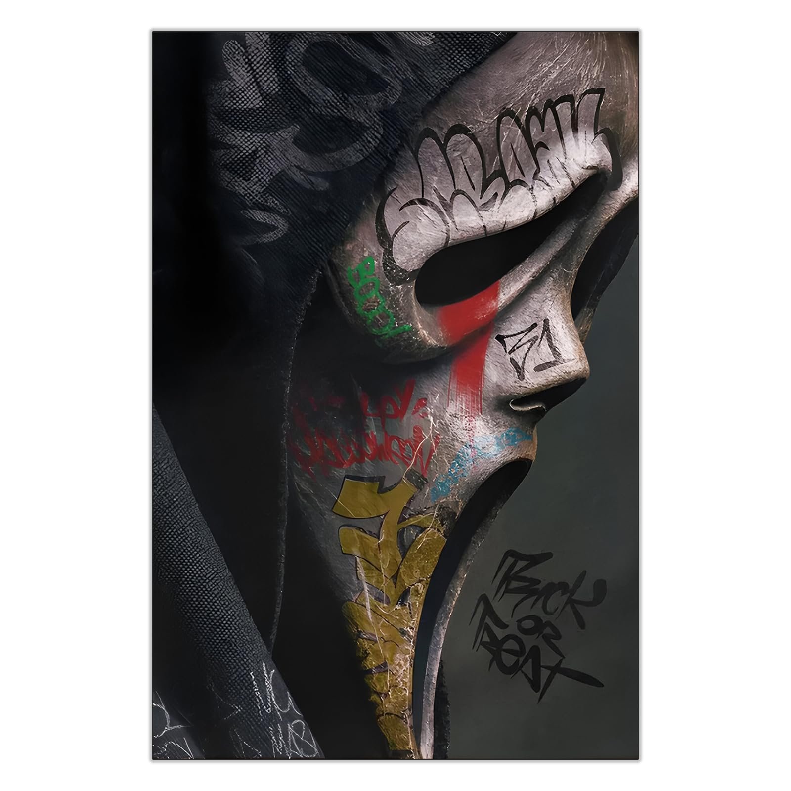 Vintage Scream Ghostface Canvas Review: Gothic Home Decor