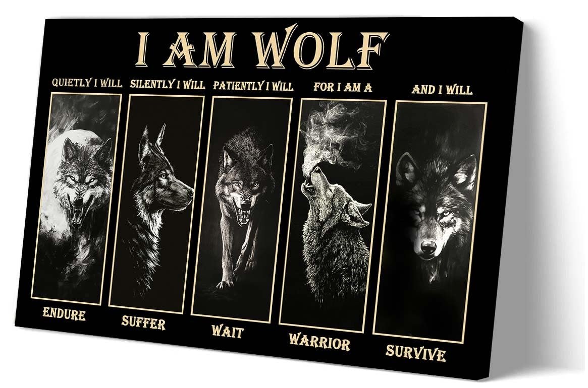 Elevate Your Space with Sboobily Wolf Wall Art