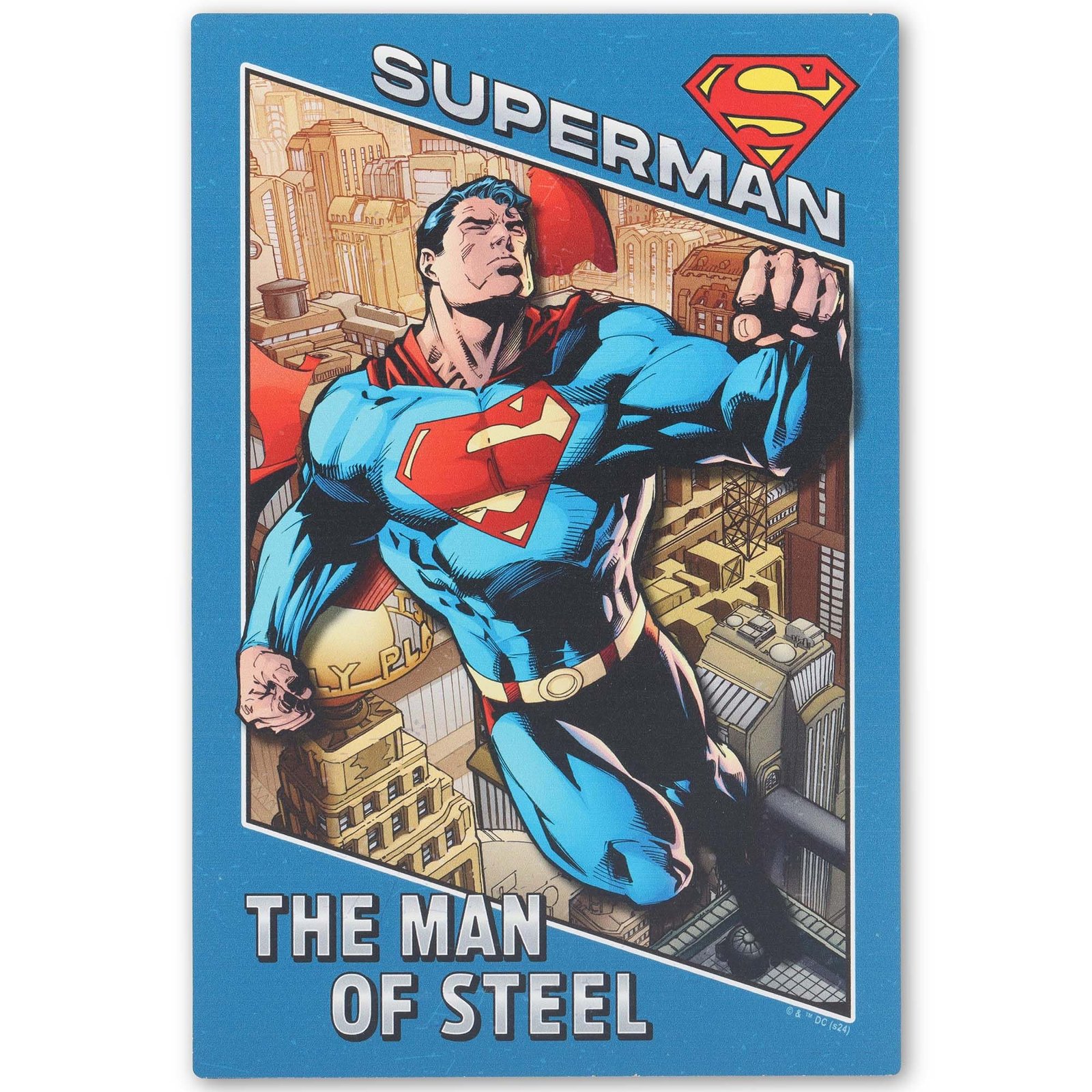 Vintage Superman Man of Steel Wood Wall Art Review