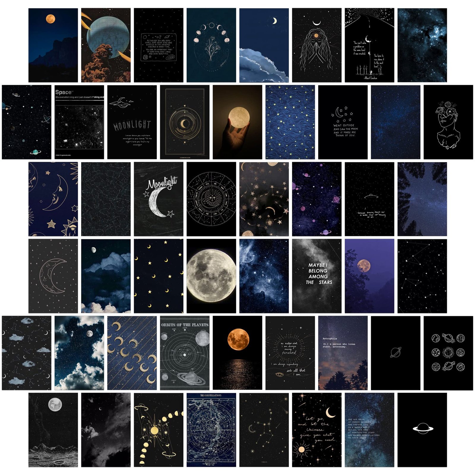 Celestial Chic: Astronomy Wall Collage Kit Review