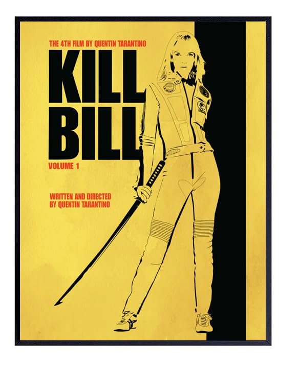 Kill Bill Poster Review: The Ultimate Minimalist Wall Art