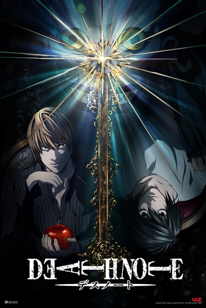Death Note Light Yagami Poster: Aesthetic Anime Art Review