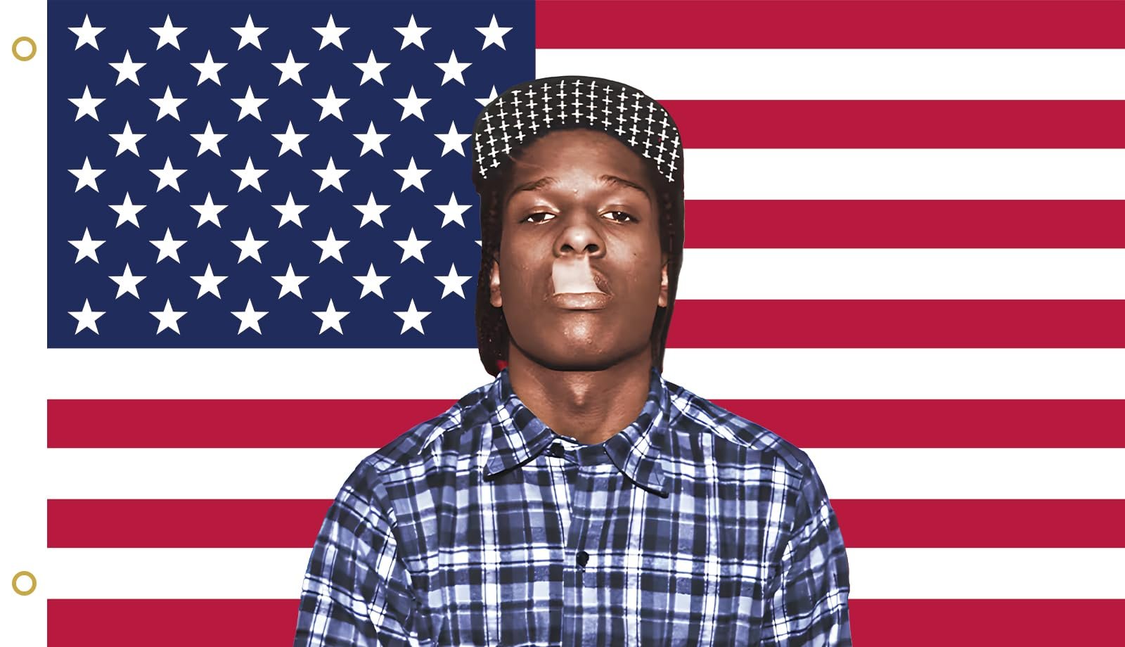 A$AP Rocky Pink Flag Tapestry: Iconic Room Decor & Style Guide