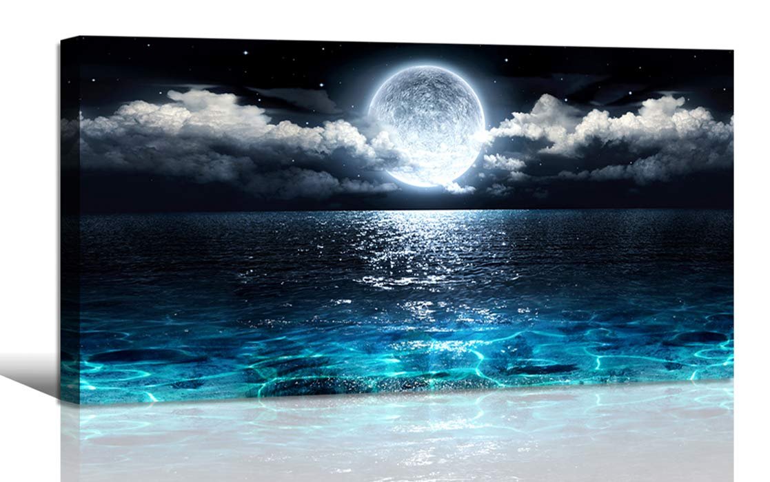 Moonlit Ocean Canvas Review: Elevate Your Coastal Decor