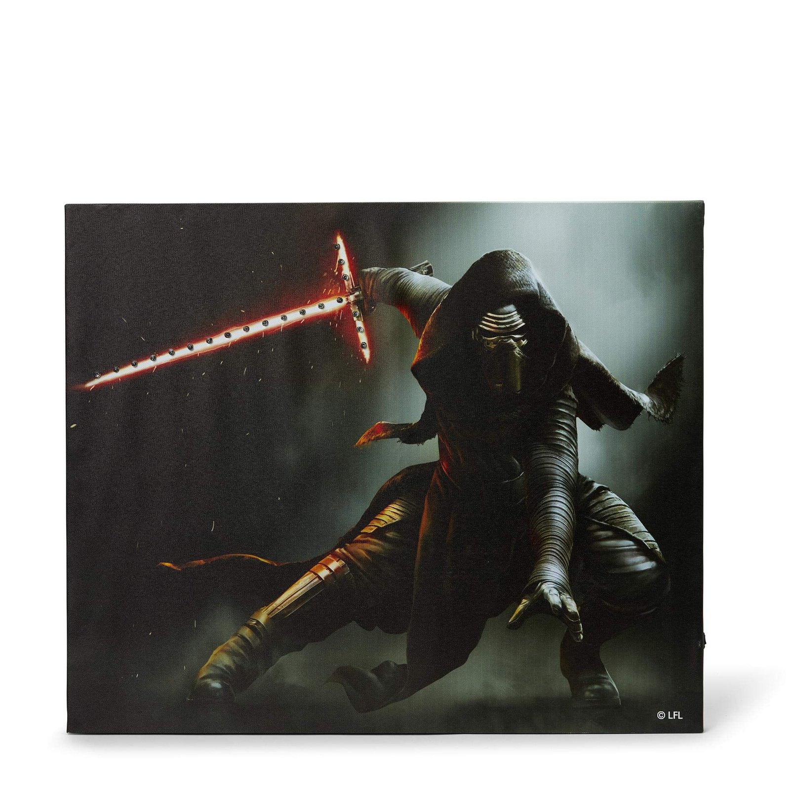 Kylo Ren Illuminated Canvas: The Ultimate Star Wars Decor