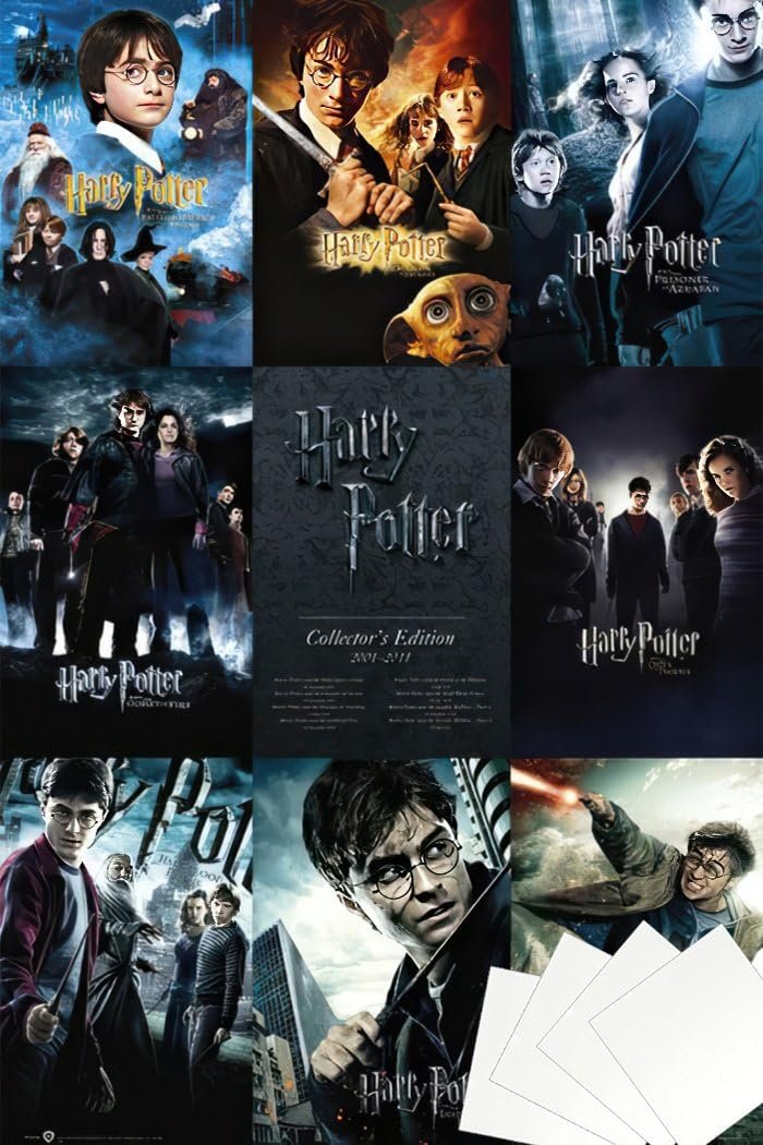 Harry Potter 1-8 Movie Poster Checklist Review