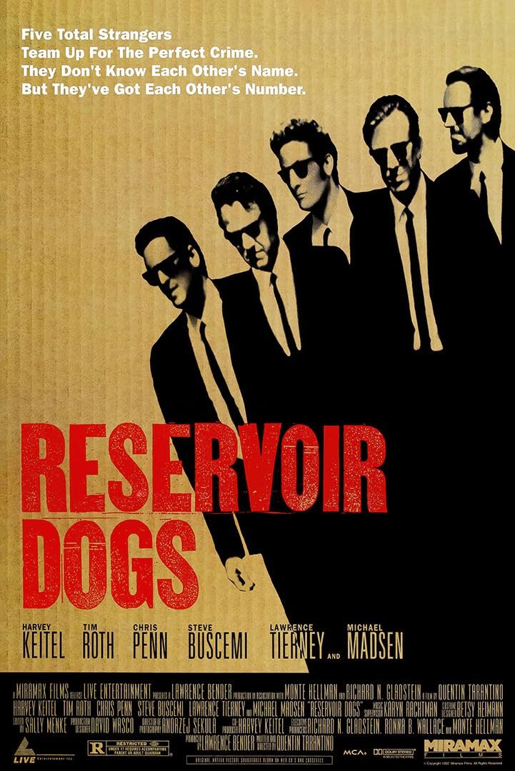 Reservoir Dogs Poster Review: Iconic Cult Cinema Style